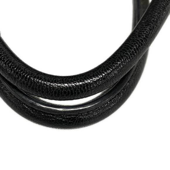 Miumiu Denim Biker Handbag Blue Leather - Picture 6 of 15